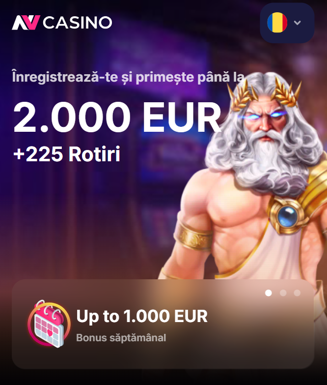 Aplicatia AV Casino: Android, iOS si varianta mobila in browser